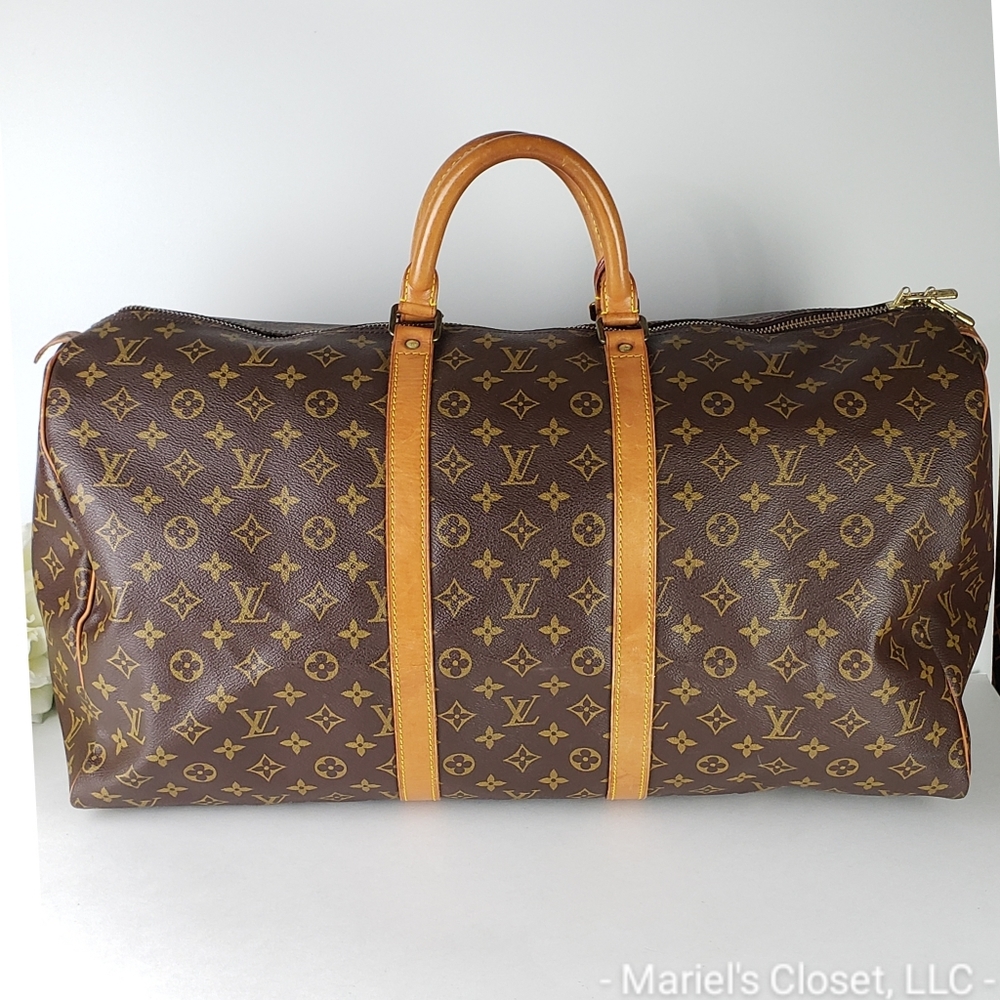 Louis Vuitton Keepall 55 Duffel Bag #2237M